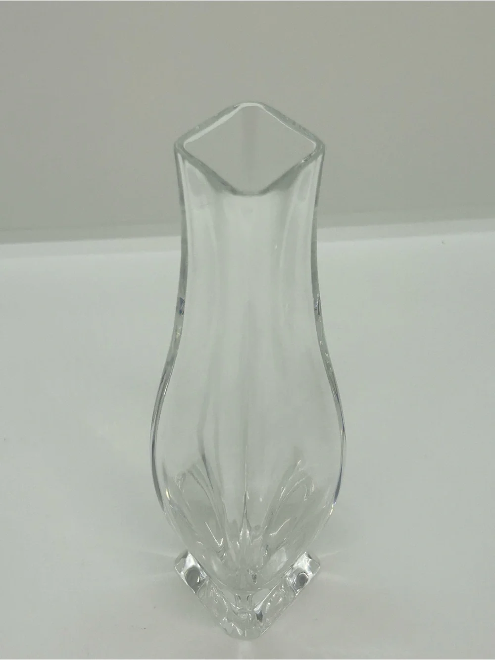 Baccarat Crystal Lotus Vase 6”